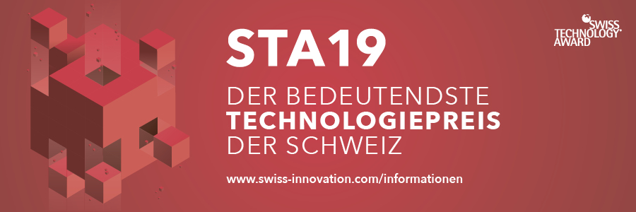 Wir gehören zu den Finalisten des Swiss Technology Award 2019